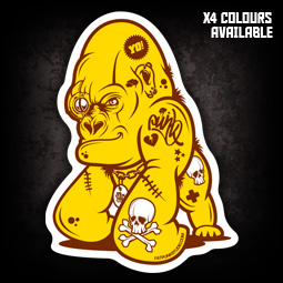 BABY GORILLA STICKERS