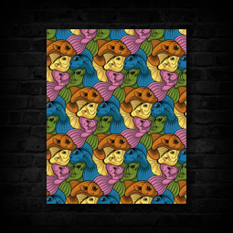 FIVE FISH CANVAS
