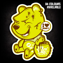 POOH STICKERS