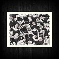 PLANE FILLING PRINT