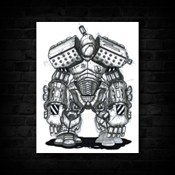 ROBOT SKETCH CANVAS