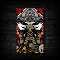 X SKULL CANVAS