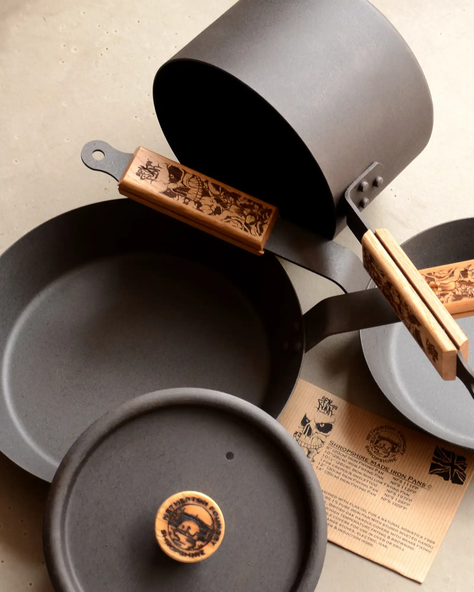Netherton Foundry vs Fat Punk Studio iron pan range